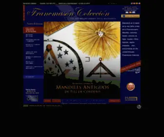 Francmasoncoleccion.es(Francmason Coleccion) Screenshot