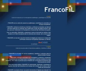 Francofil.net(Francofil) Screenshot