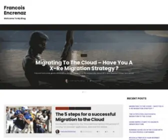 Francois-Encrenaz.net(My Blog) Screenshot
