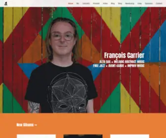 Francoiscarrier.com(Alto Saxophone) Screenshot