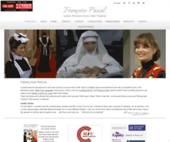 Francoisepascal.co.uk(Françoise Pascal) Screenshot