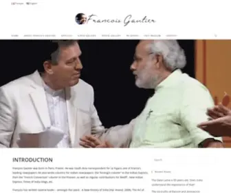 Francoisgautier.com(Francois Gautier) Screenshot