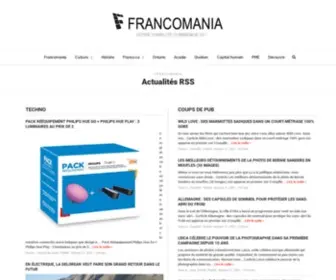 Francomania.ca(Votre) Screenshot