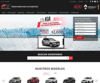 Francomotors.mx(Francomotors Automotriz) Screenshot