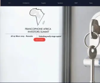 Francophoneafricainvestorsummit.com(FAIS) Screenshot