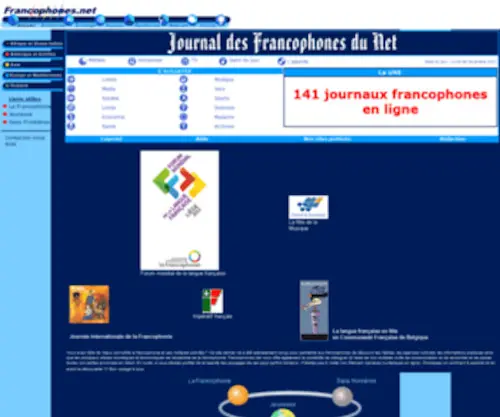 Francophones.net(Francophones) Screenshot