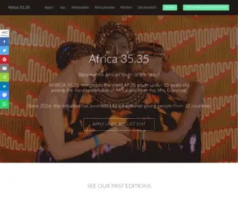 Francophonie3535.com(Africa 35.35) Screenshot