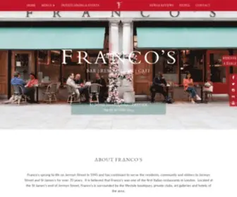 Francoslondon.com(Francos) Screenshot