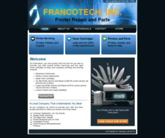 Francotech.org(Francotech Printer Service Herndon) Screenshot