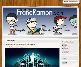 Francramon.com(My travels) Screenshot