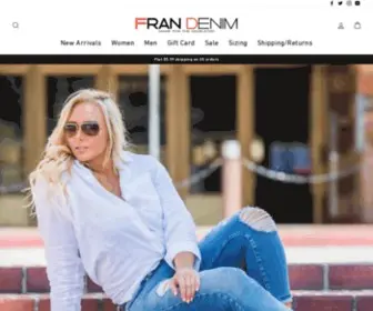 Frandenim.com(Fran Denim) Screenshot