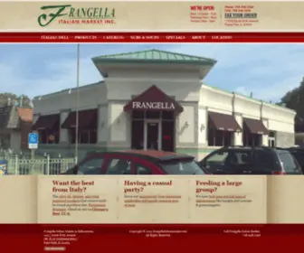 Frangellaitalianmarket.com(Frangella Italian Market) Screenshot