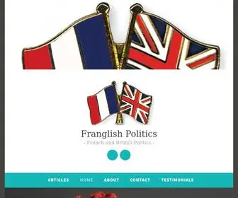 Franglishpolitics.com(French and British Politics) Screenshot