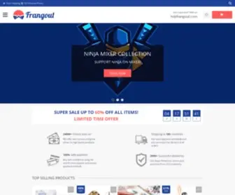 Frangout.com(Launch your custom NFT marketplace) Screenshot