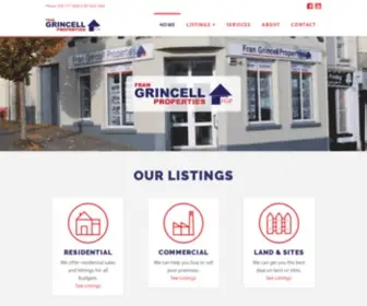 Frangrincellproperties.ie(Fran Grincell Properties) Screenshot