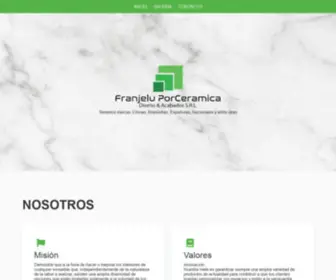 Franjeluporceramica.com(Franjelu Porceramica) Screenshot