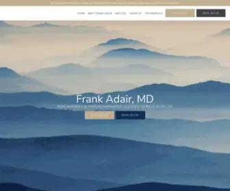 Frankadair.com(Now accepting Telehealth appointments) Screenshot