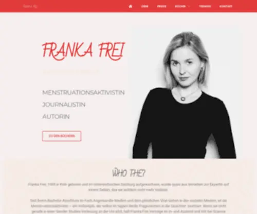 Frankafrei.com(Franka Frei) Screenshot