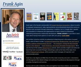 Frankagin.com(Leader, Author, Networking Expert) Screenshot