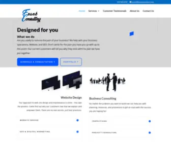 Frankconsultant.com(Frank Consulting) Screenshot