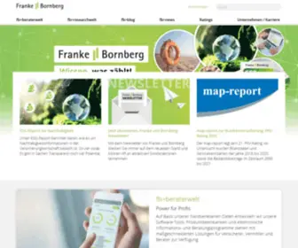 Franke-Bornberg.de(Ihr unabhängiger Experte für Versicherungsbedingungen) Screenshot