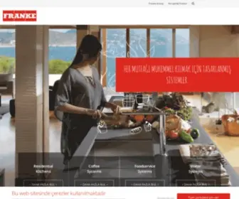 Franke.com.tr(Franke) Screenshot