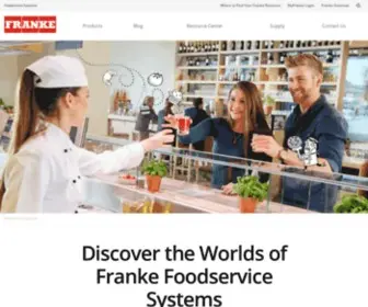 Frankefs.com(Foodservice Systems) Screenshot