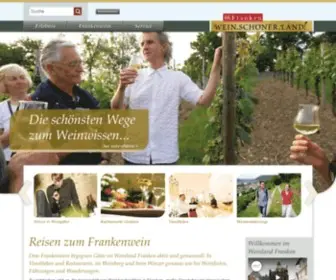 Franken-Weinland.de(Franken) Screenshot
