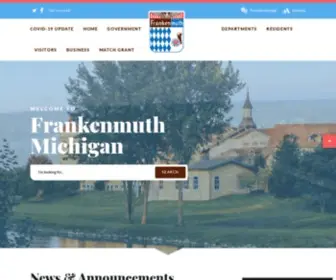 Frankenmuthcity.com(Frankenmuth, MI) Screenshot