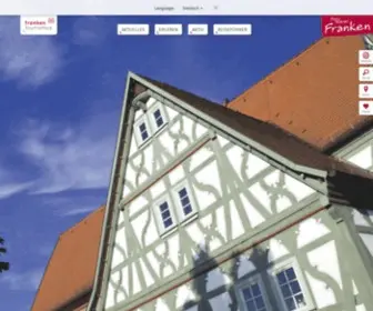 Frankentourismus.de(Tourismusverband Franken) Screenshot