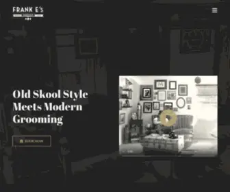 Frankesbarbershop.com(Frank E's Barbershop) Screenshot