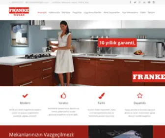 Franketezgah.com.tr(Mutfak ve Banyo Tezgahlar) Screenshot