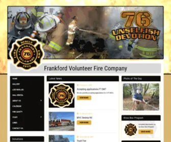 Frankfordfire.com(Frankfordfire) Screenshot