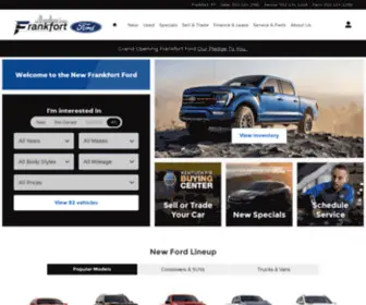 Frankfortford.com(Frankfort Ford) Screenshot
