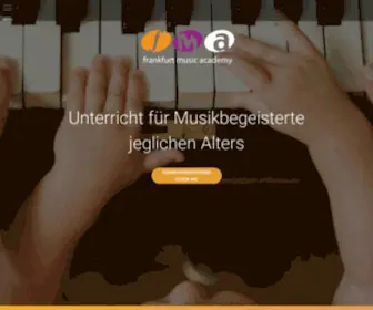 Frankfurt-Musikschule.de(Musikschule Frankfurt Music Academy) Screenshot