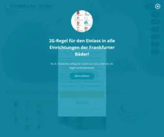 Frankfurter-Baeder.de(Frankfurter Bäder) Screenshot