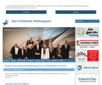 Frankfurter-Stadtmagazin.de(Das Frankfurter Stadtmagazin) Screenshot