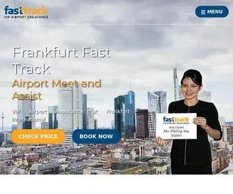 Frankfurtfasttrack.com(Frankfurt Airport Assistance) Screenshot