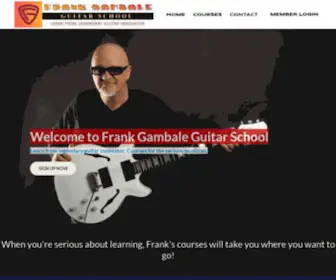 Frankgambaleguitarschool.com(Frankgambaleguitarschool) Screenshot