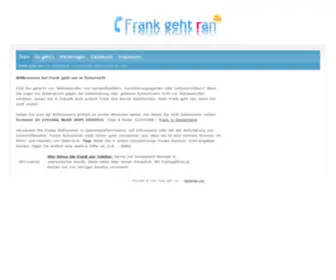 Frankgehtran.at(Frank geht ran in Österreich) Screenshot