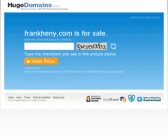 Frankheny.com(Frank Heny Photography) Screenshot
