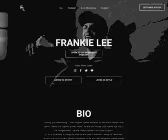 Frankielee.com(The Frankie Lee Podcast) Screenshot