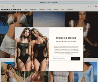 Frankiesbikinis.com(Frankies Bikinis) Screenshot