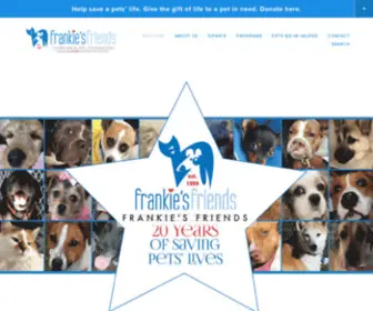 Frankiesfriends.com(Frankie's Friends) Screenshot