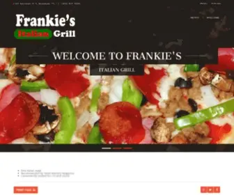 Frankiesgrill.net(Frankie's Italian Grill) Screenshot