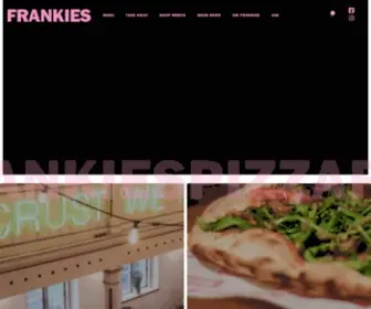 Frankiespizza.dk(Frankies Pizza) Screenshot