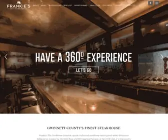 Frankiesthesteakhouse.com(Frankies The Steakhouse) Screenshot