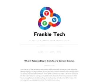 Frankietechvideos.com(Frankie Tech) Screenshot