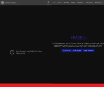 Frankis.se(Välkommen) Screenshot