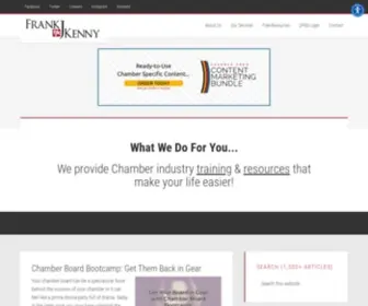 Frankjkenny.com(Chamber of Commerce Training and Resources) Screenshot